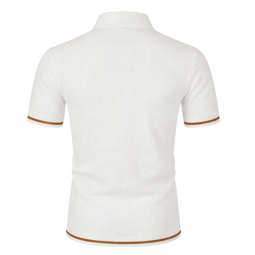 Men’s Smart Casual Polo Shirt for Work & Weekend