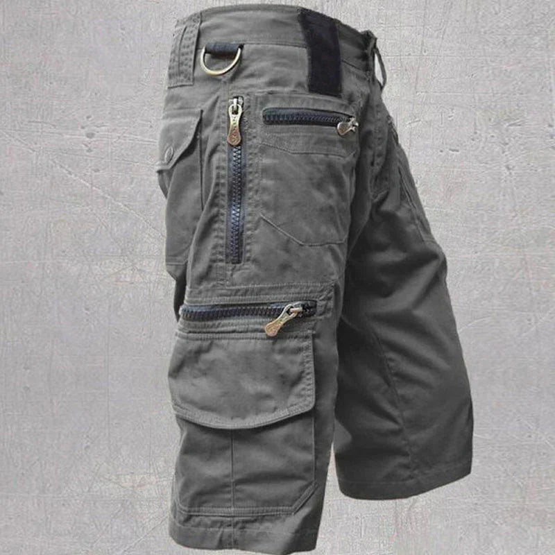 Men's Tactical Cargo Shorts - Multi-Pocket Outdoor Utility Shorts