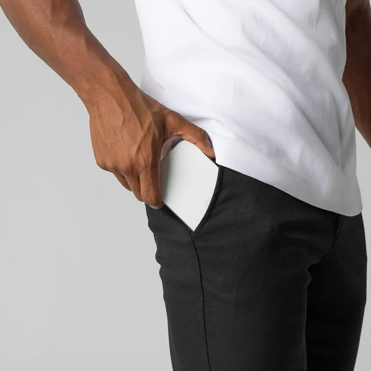 ACTIVE CHINOS - BLACK