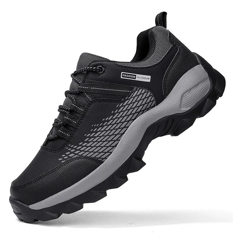 Men's Wear Resistant Waterproof Non-slip Anti-skid Anti-puncture Hiking Shoes Orthopedic Wide Toe Arch Support Walking Shoes