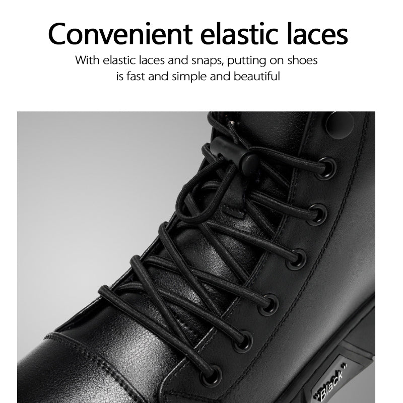 Men’s Genuine Leather Casual Boots – Timeless Style & All-Day Comfort